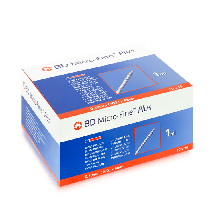 BD Micro-Fine 1 ml İnsülin Enjektörü