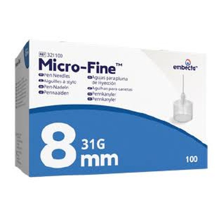 BD Micro-Fine Plus 8 mm İnsülin İğnesi