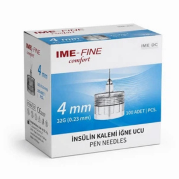 IME-FINE COMFORT İnsülin Kalem İğnesi 4 mm Kalem İğnesi